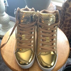 Pastry Pop Tart Glitter High Top Sneakers 7.5
